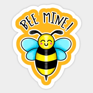 Kawaii Bee Mine Sticker